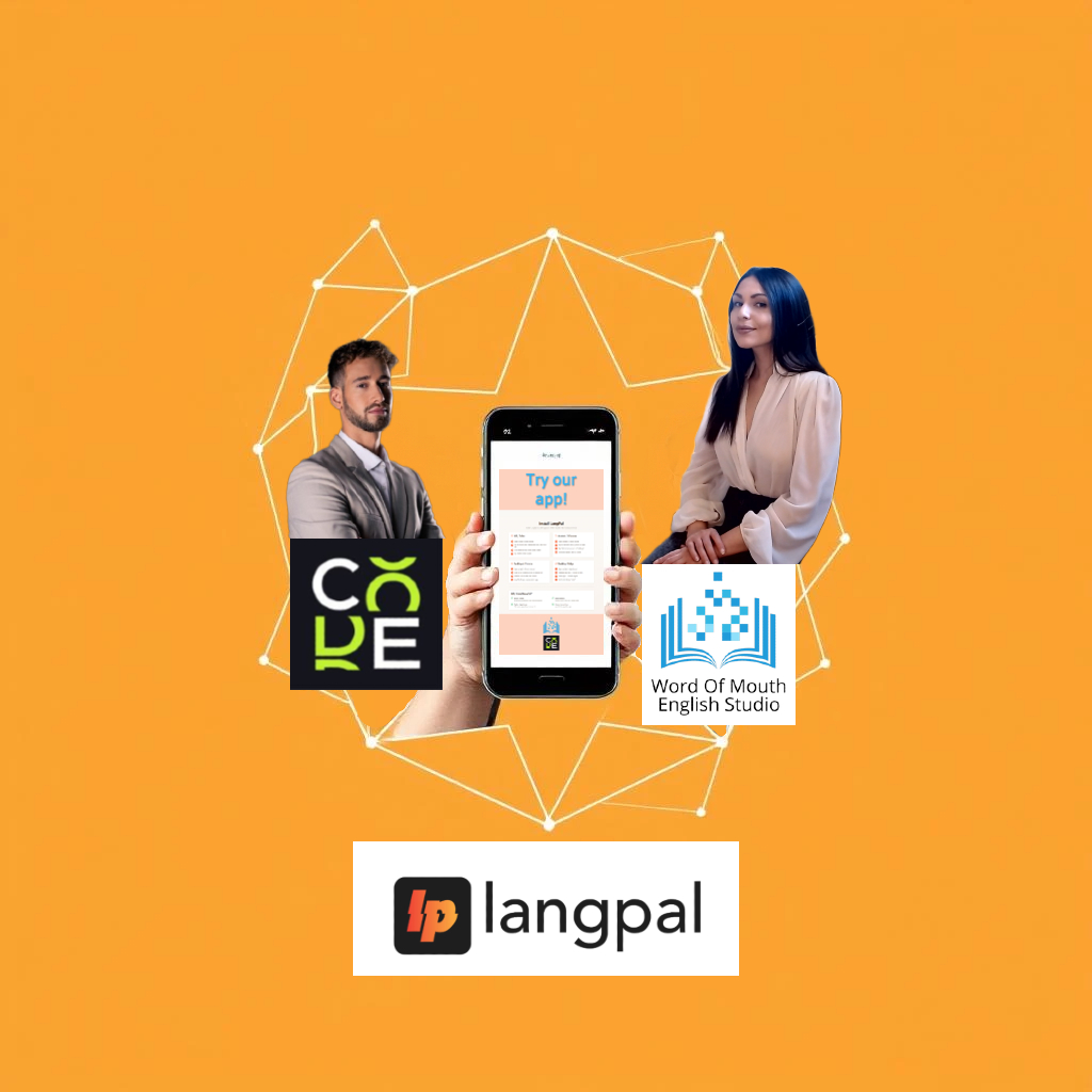Word of Mouth English Studio parterning with LangPal an innovative language-learning app